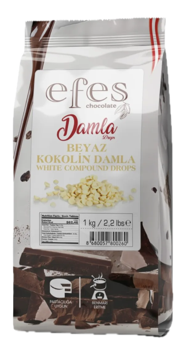 Beyaz Kokolin Damla 1 kg