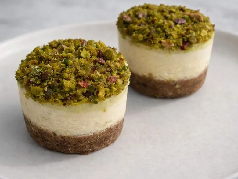 Fıstıklı Mini Cheesecake