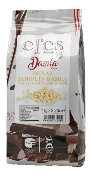 Beyaz Kokolin Damla 1 kg
