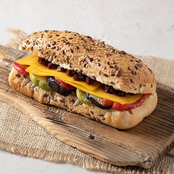 Panini Sebzeli Vejeteryan Sandviç