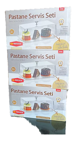 Pastane Servis Seti (3 Parça)