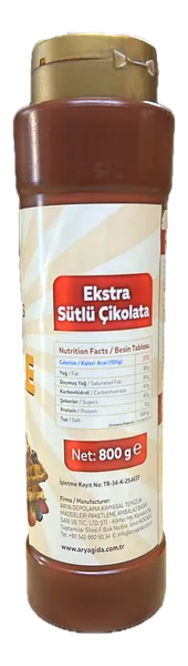 Waffle Sos — Ekstra Sütlü Çikolata 800 g