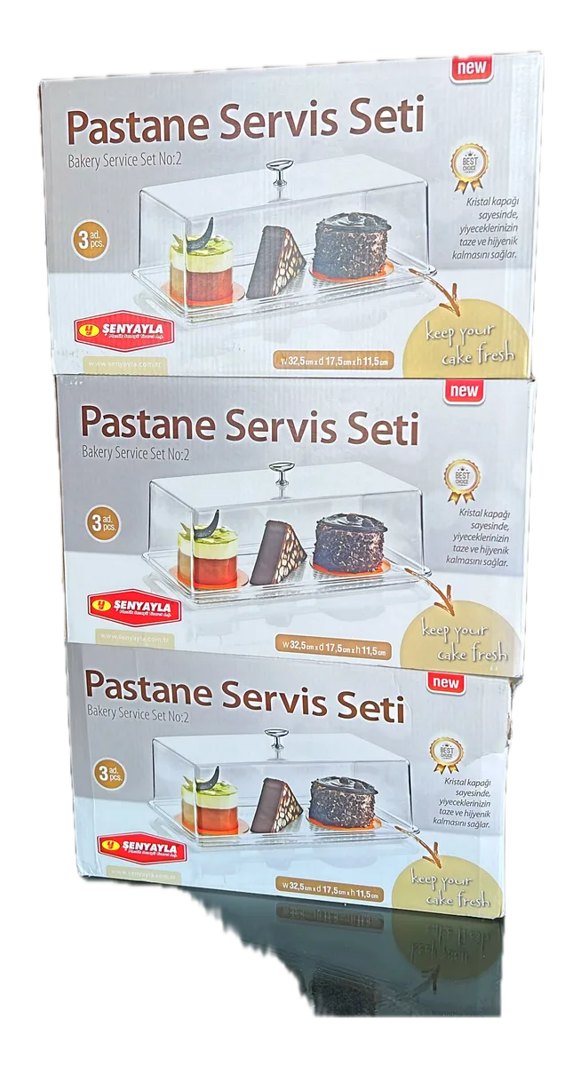 Pastane Servis Seti (3 Parça)
