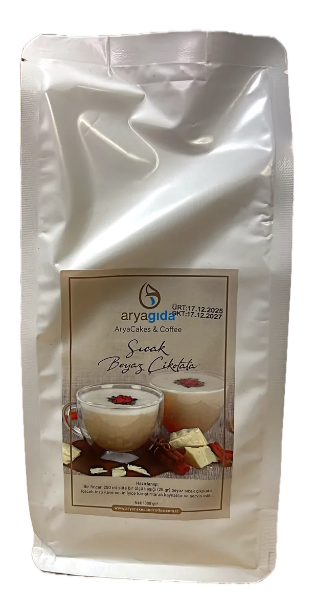 Sıcak Beyaz Çikolata Tozu 1 kg
